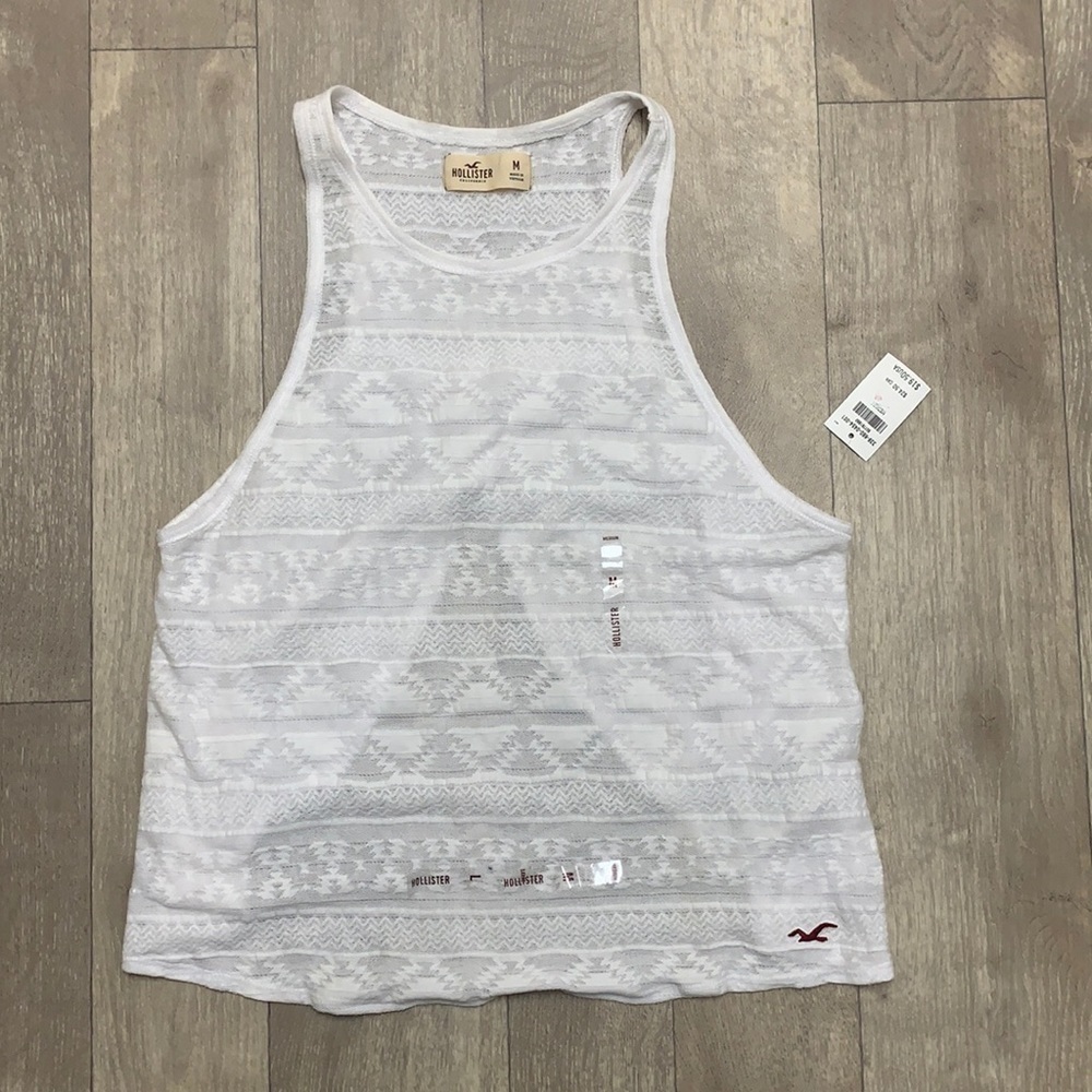 Hollister Open Back tank.